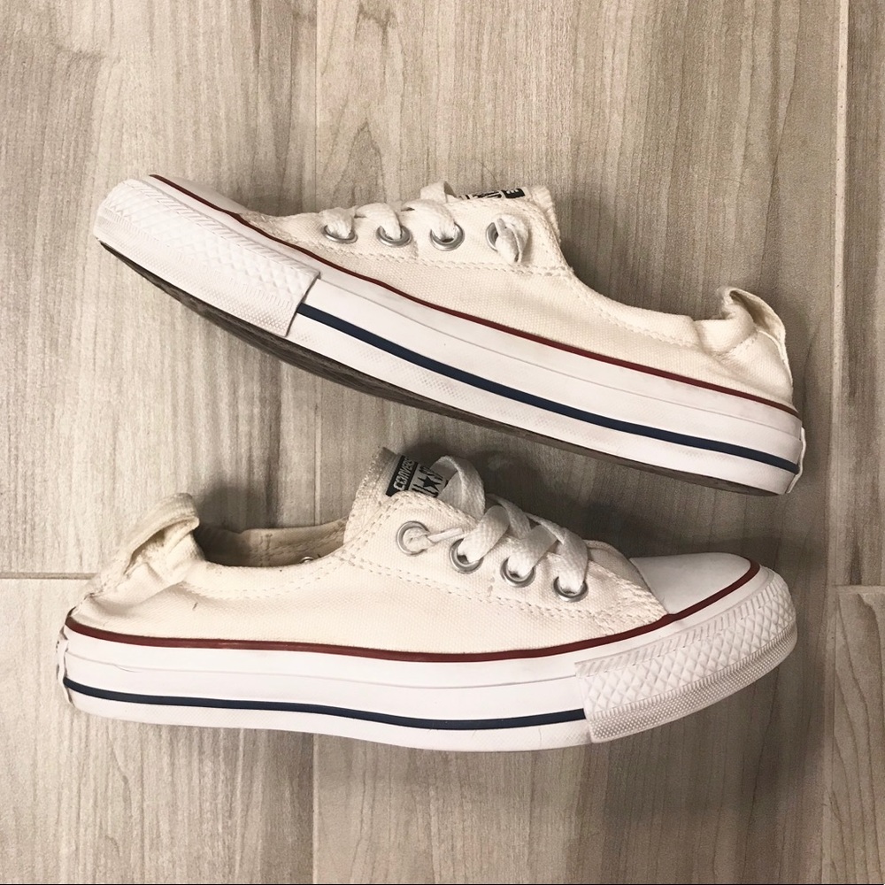 White Classic Slip On Converse
